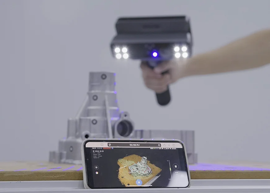 EinScan Rigil Lite battery and mobile workflow