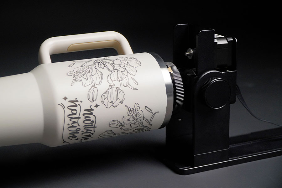 FLUX Promark MOPA desktop fibre laser engraving system