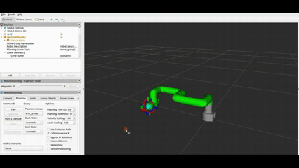 myCobot Pro 450 in workspace