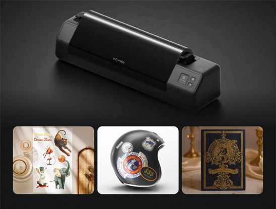 eufyMake UV DTF Laminating Machine for creating transferable UV-printed designs