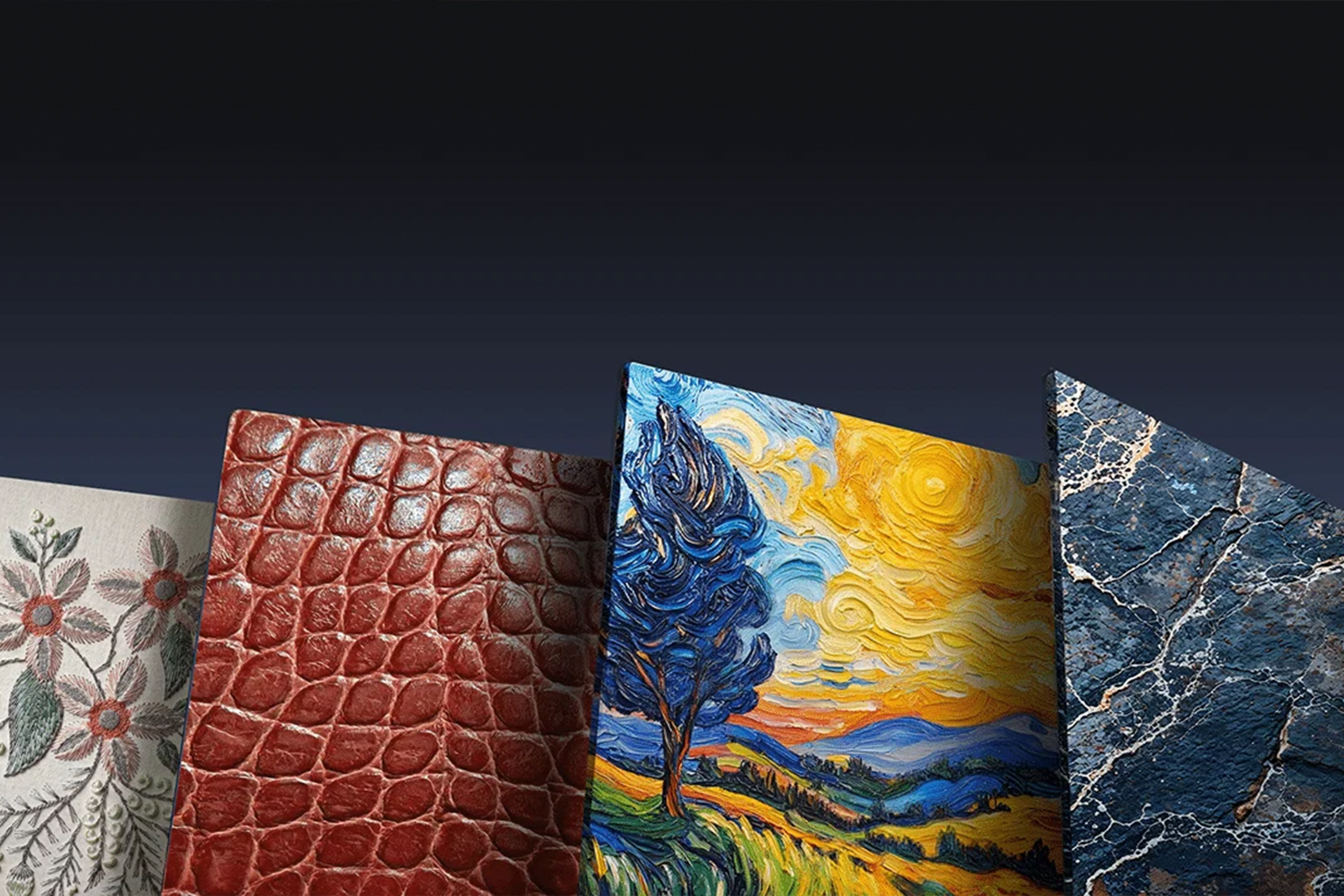 Raised 3D textures created using eufyMake Amass3D technology