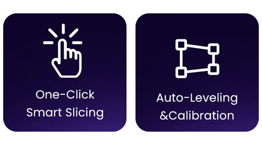 FibreSeeker 3 smart slicing, automatic levelling and calibration features