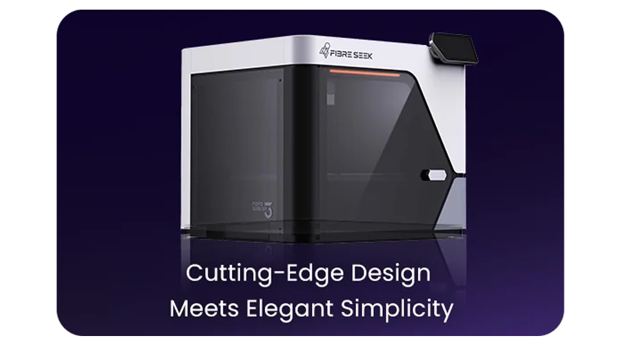 FibreSeeker 3 enclosed industrial continuous fibre 3D printer design